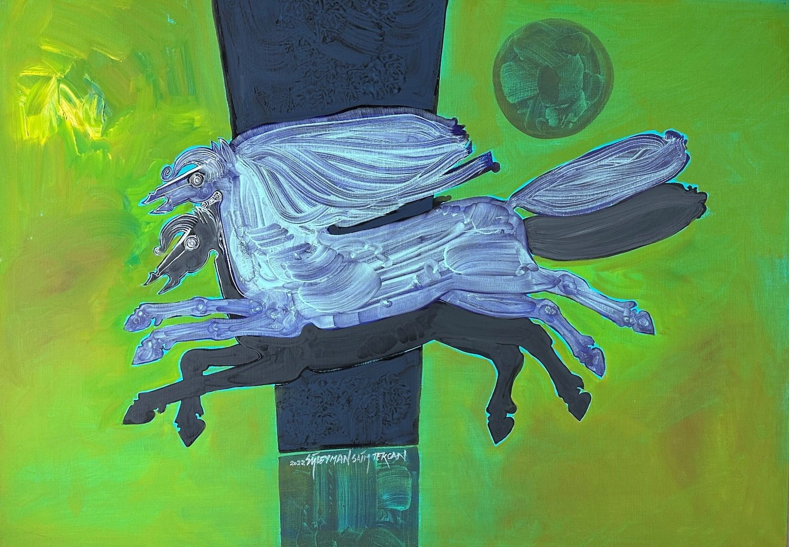 Süleyman Saim Tekcan’ın ‘Doludizgin’ sergisi  Tam Finans | Sanat’ta!