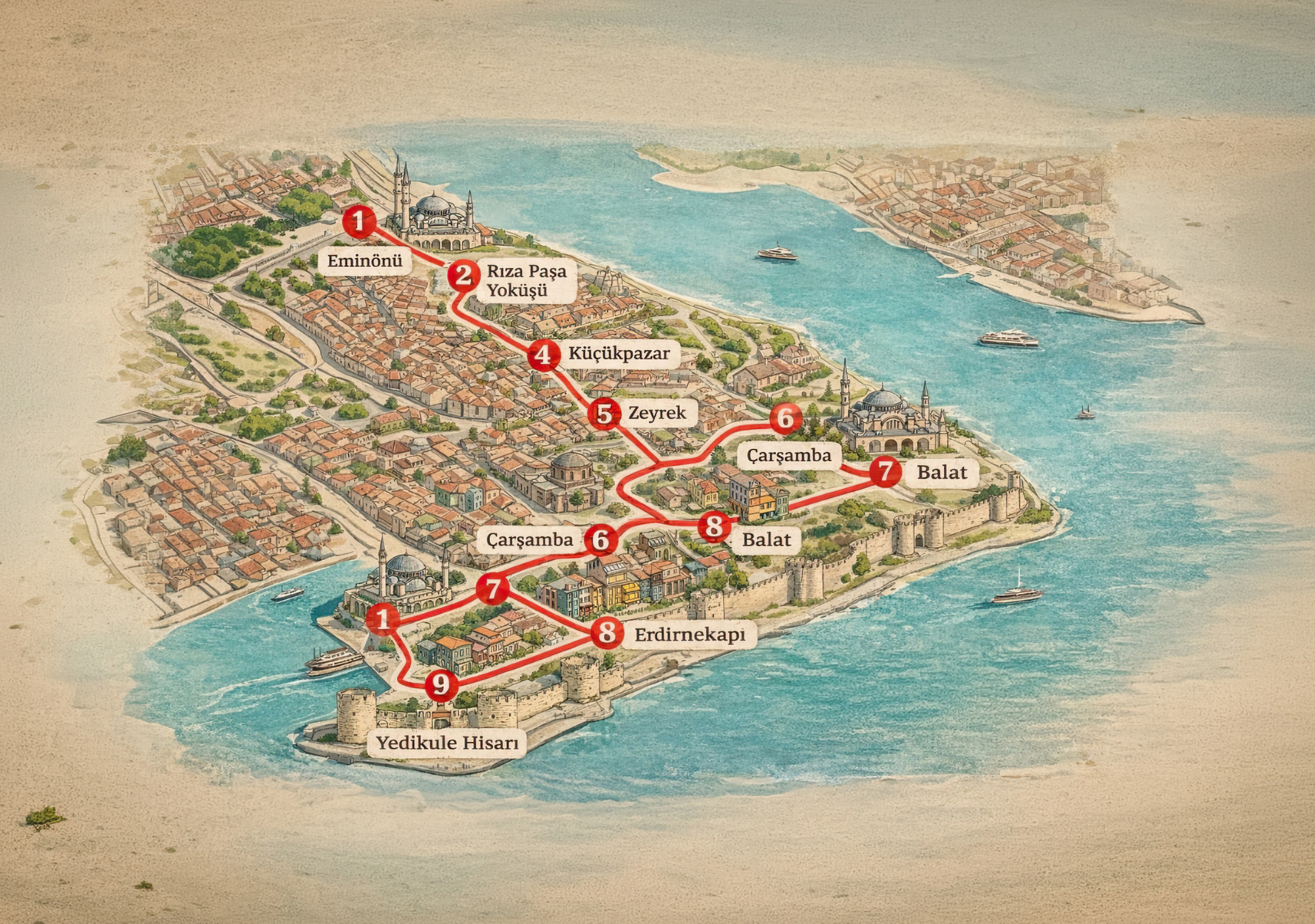 İlber Ortaylı’nın tavsiye ettiği İstanbul rotası